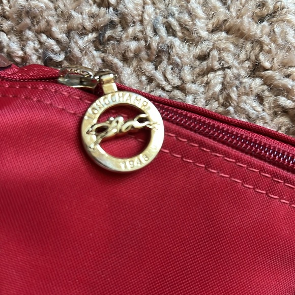 COPY - Red long champ medium size tote bag - Picture 3 of 7